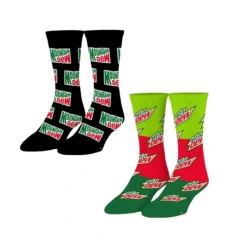 2-Pack Mountain Dew Socks